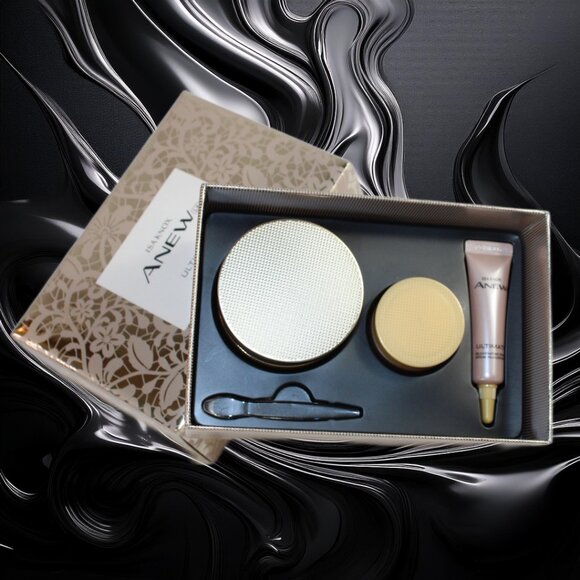 Avon Isa Knox Anew Ultimate LuxLovin Four Piece Anti-Aging Skincare Kit - Picture 2 of 3